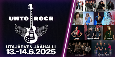 Untorock mainos 2025.