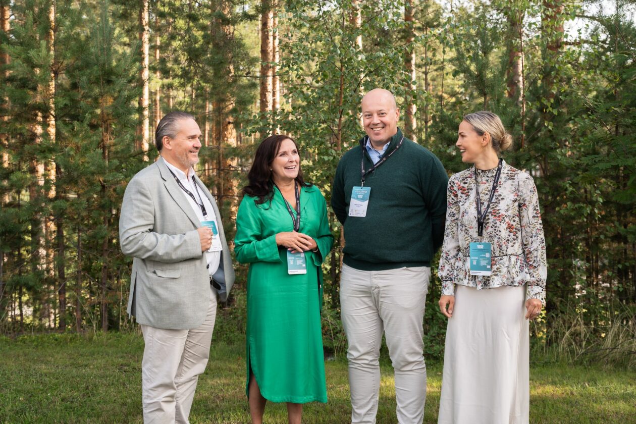 Hannu Koivusalo, Anne Sormunen, Markus Talka ja Iines Veistola.